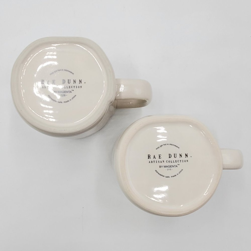 Rae Dunn Pottery Mugs “STRENGH” & “BLESSED” - Picture 10 of 14